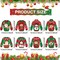 40 Pcs Ugly Sweater Crafts Kits Winter Party Christmas Paper DIY Ornaments Tree Ugly Sweater Hanging Ornaments for Kids Adults Xmas Sweater Party Tree DIY Arts Crafts Supplies Decor